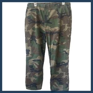 Camouflage Tactical Cargo Hunting Pants W/Pockets Outdoor Survival Sz. 2X
